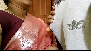 Desi impersonate Mother in Law loves Hot Son in law