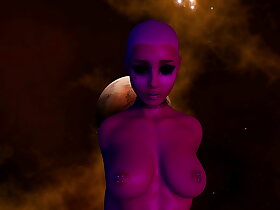 剃光头的秃头女孩与继父纠缠不清，玩弄你的鸡巴