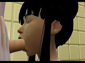 火影忍者 Hentai 第 59 集 Madara 邀请他的一个朋友和他一起洗澡，最后在浴缸里和她做爱。